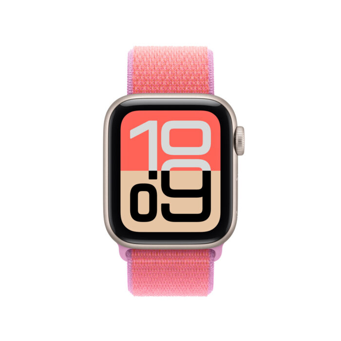 40mm Bright Guava Sport Loop - Image 2