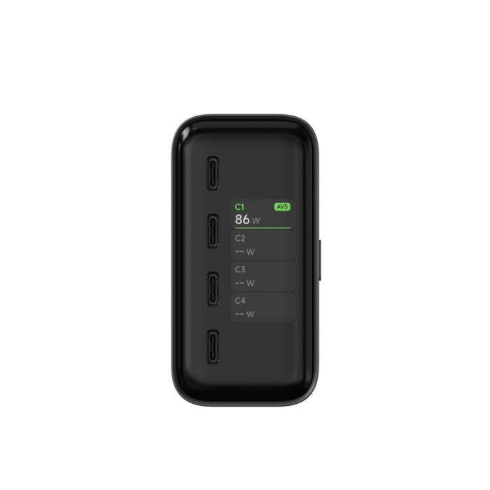 Satechi ChargeView 140W Desktop Charger(4xUSB-C) - Space Black - Image 2