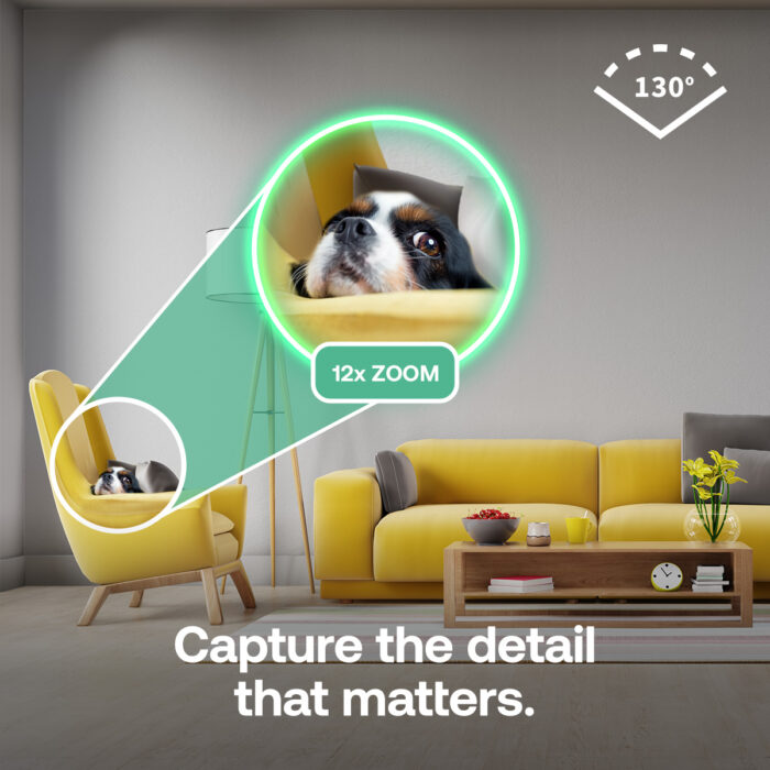 Arlo Essential (Gen.3) 2K Indoor Security Camera - White - Image 4