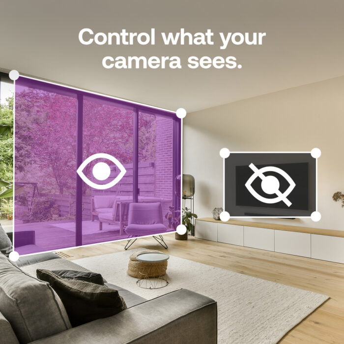 Arlo Essential (Gen.3) 2K Indoor Security Camera - White - Image 3