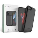 Tech-Protect Power Bank Case за iPhone SE 2022/2020, 8/7 – Черен