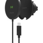 Mophie Snap+ Wireless Vent Mount MagSafe зарядно за кола – Черен