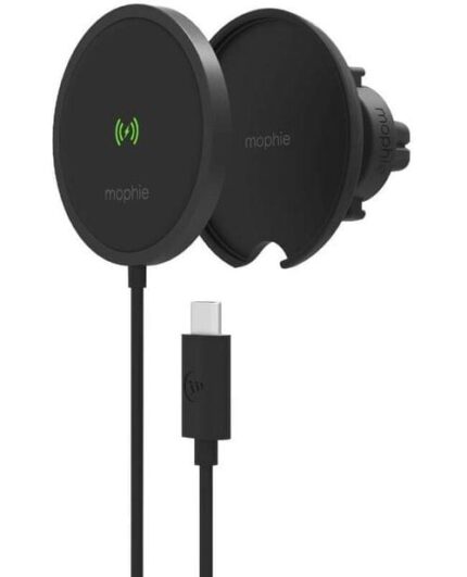 Mophie Snap+ Wireless Vent Mount MagSafe зарядно за кола – Черен