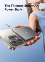 Joyroom Ultra-Slim MagSafe Външна батерия 5000 mAh – Сив - Image 2