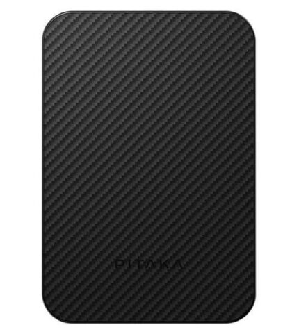 Pitaka Aramid Magnetic Qi2 Външна батерия 5000 mAh – Черен