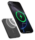 Pitaka Aramid Magnetic Qi2 Външна батерия 5000 mAh – Черен - Image 3