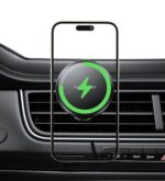 Mobile Origin MagSafe Car Charger 15W Безжично зарядно за кола – Черен - Image 2