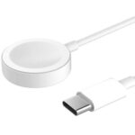 Tactical USB-C Cable 1 m зарядно за Apple Watch – Бял