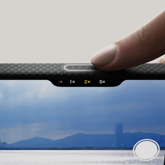 Magsafe Калъф за iPhone 17 Pro Max, Pitaka Edge Black/Blue Case, Черен - Image 4