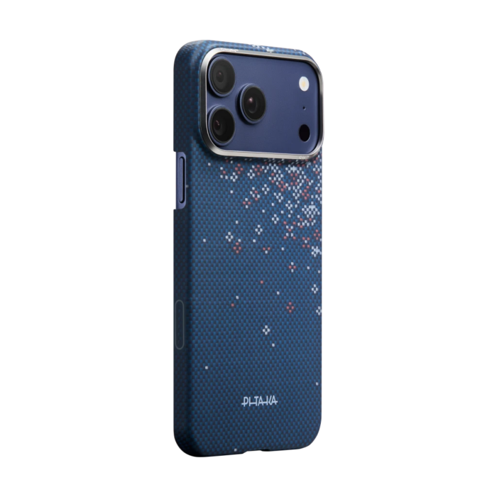 Magsafe Калъф за iPhone 17 Pro Max, Pitaka Edge Lucid Blue Case, Син - Image 2