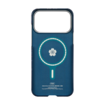 Magsafe Калъф за iPhone 17 Pro Max, Pitaka Edge Lucid Blue Case, Син - Image 4
