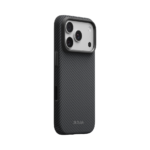 Magsafe Калъф за iPhone 18 Pro/ 17 Pro, Pitaka Summa Case Black/Grey, Черен
