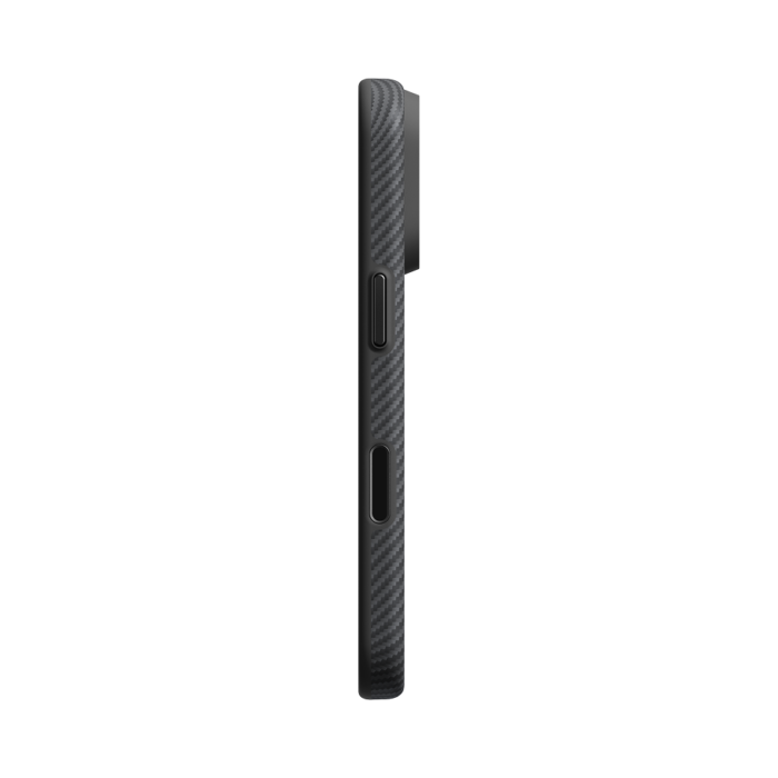 Magsafe Калъф за iPhone 18 Pro/ 17 Pro, Pitaka Summa Case Black/Grey, Черен - Image 3