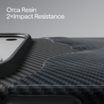 Magsafe Калъф за iPhone 18 Pro/ 17 Pro, Pitaka Summa Case Black/Grey, Черен - Image 4