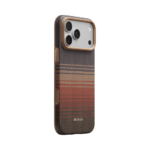 Magsafe Калъф за iPhone 18 Pro Max/ 17 Pro Max, Pitaka Summa Case Sunset, Кафяв