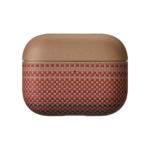 Magsafe Калъф за Apple AirPods Pro 3, Pitaka Aramid Fiber Magnetic Sunset Case, Кафяв - Image 2