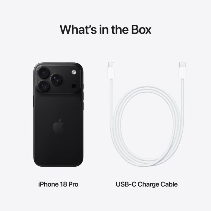 Apple iPhone 18 Pro Black
