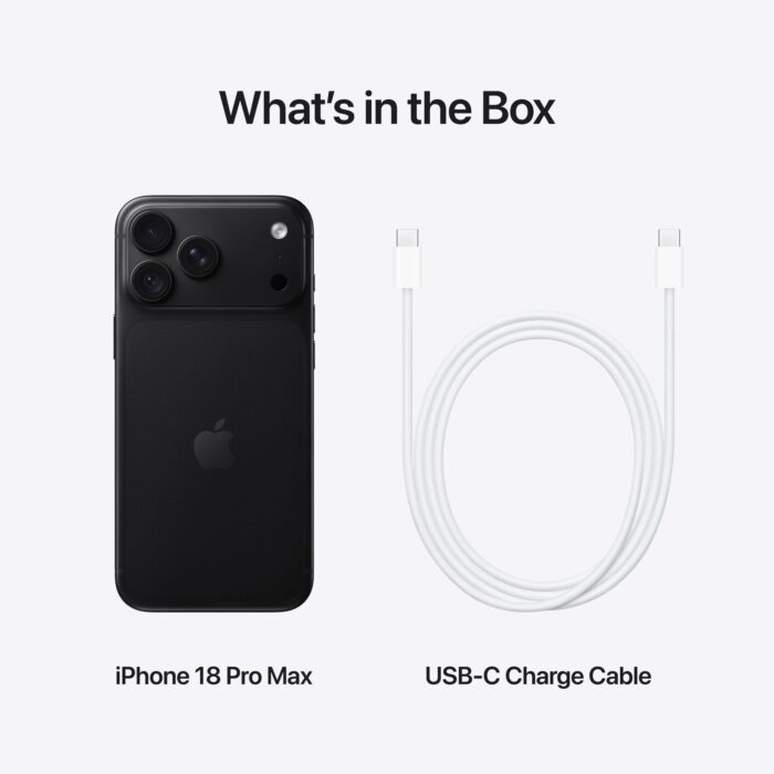 Apple iPhone 18 Pro Max Black
