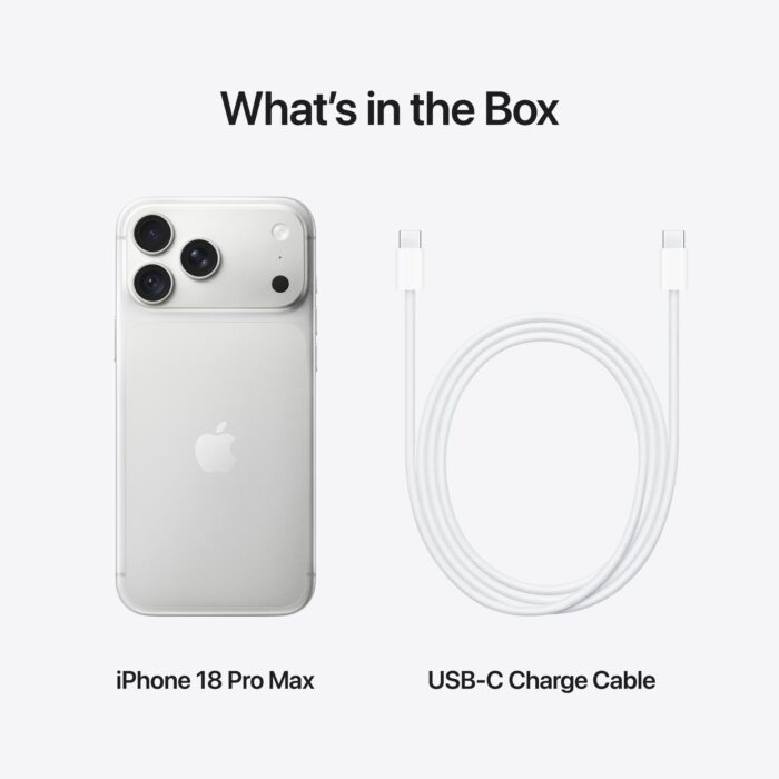 Apple iPhone 18 Pro Max Silver