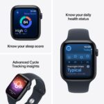 Apple Watch SE 3 GPS 40mm Midnight Aluminium Case with Navy Blue Sport Band