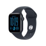 Apple Watch SE 3 GPS + Cellular 40mm Midnight Aluminium Case with Navy Blue Sport Band