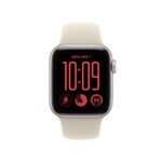 Apple Watch SE 3 GPS + Cellular 40mm Starlight Aluminium Case with Sand Sport Band