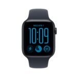 Apple Watch SE 3 GPS + Cellular 44mm Midnight Aluminium Case with Navy Blue Sport Band