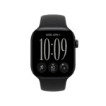 Apple Watch Series 12 GPS 42mm Black Aluminium Case with Black Sport Band