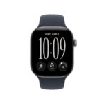 Apple Watch Series 12 GPS + Cellular 42mm Space Grey Aluminium Case with Navy Blue Sport Band