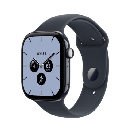 Apple Watch Series 12 GPS + Cellular 46mm Night Blue Ceramic Case with Navy Blue Sport Band