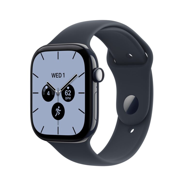 Apple Watch Series 12 GPS + Cellular 46mm Night Blue Ceramic Case with Navy Blue Sport Band