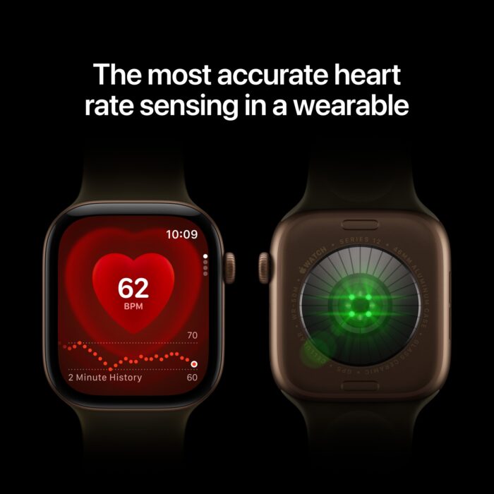 Apple Watch Series 12 GPS + Cellular 46mm Night Blue Ceramic Case with Navy Blue Sport Band