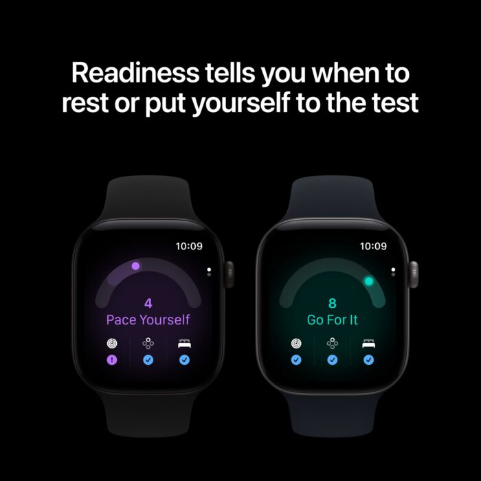 Apple Watch Series 12 GPS + Cellular 46mm Night Blue Ceramic Case with Navy Blue Sport Band