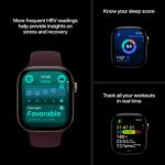 Apple Watch Series 12 GPS + Cellular 46mm Pearl White Ceramic Case with Sand Sport Band