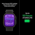 Apple Watch Ultra 4 GPS + Cellular 49mm Natural Titanium Case with Natural Titanium Milanese Loop