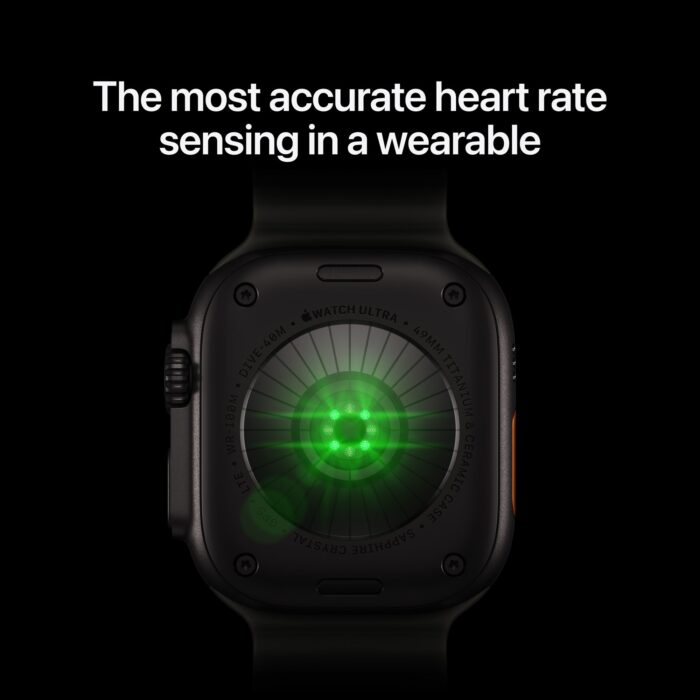 Apple Watch Ultra 4 GPS + Cellular 49mm Natural Titanium Case with Sand Trail Loop