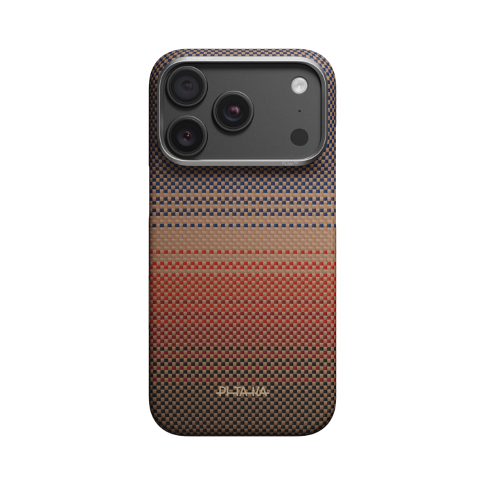 Magsafe Калъф за iPhone 18 Pro/ 17 Pro, Pitaka Edge Case Sunset, Кафяв - Image 2