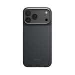 Magsafe Калъф за iPhone 18 Pro Max/ 17 Pro Max, Pitaka Edge Case Black/Grey, Черен - Image 4