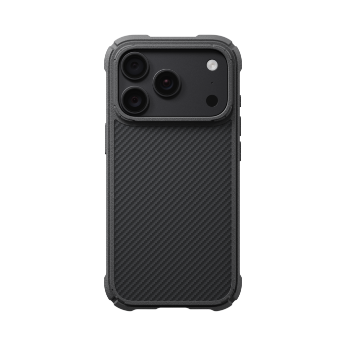 Magsafe Калъф за iPhone 18 Pro Max/ 17 Pro Max, Pitaka Summa Case Black/Grey, Черен - Image 4