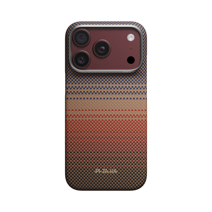 Magsafe Калъф за iPhone 18 Pro/ 17 Pro, Pitaka Edge Case Sunset, Кафяв - Image 3
