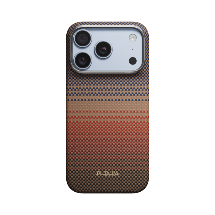 Magsafe Калъф за iPhone 18 Pro/ 17 Pro, Pitaka Edge Case Sunset, Кафяв - Image 4