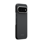 Magsafe Калъф за Google Pixel 11, Pitaka Edge Case Black/Grey, Черен