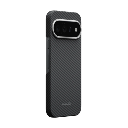 Magsafe Калъф за Google Pixel 11, Pitaka Edge Case Black/Grey, Черен
