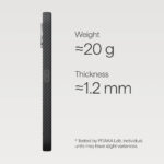 Magsafe Калъф за Google Pixel 11, Pitaka Edge Case Black/Grey, Черен - Image 3