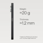 Magsafe Калъф за Google Pixel 11 Pro XL, Pitaka Edge Case Black/Grey, Черен - Image 3