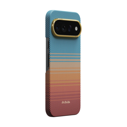 Magsafe Калъф за Google Pixel 11 Pro XL, Pitaka Edge Case Sunset2.0 California Dream01, Кафяв