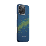 Magsafe Калъф за iPhone 16 Pro Max, Pitaka Edge StarPeak Milky Way Case, Син