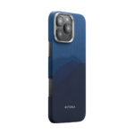 Magsafe Калъф за iPhone 16 Pro Max, Pitaka Edge Over the Horizon Case, Син