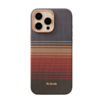 Magsafe Калъф за iPhone 16 Pro, Pitaka Edge Case Sunset, Кафяв - Image 2