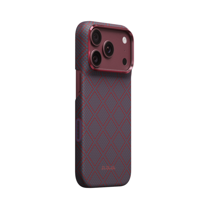 Magsafe Калъф за iPhone 18 Pro/ 17 Pro, Pitaka Edge Lucid Blue Case, Син - Image 2
